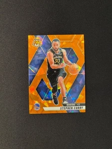 2024-25 Panini Mosaic Stephen Curry #163 Orange Ice Prizm /49 - Bild 1 von 2