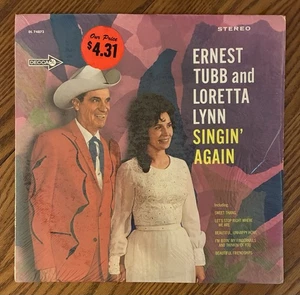 Ernest Tubb & Loretta Lynn Singin’ Again 1967 Vinyl LPs Decca DL 74872 VG++/VG - Picture 1 of 4