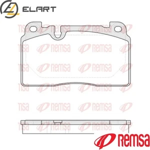 BRAKE PAD SET DISC BRAKE 1527.00 FOR AUDI Q5A6C7A7Sportback PORSCHE MACAN 2.0L - Picture 1 of 8