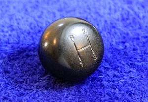 Black 3 Speed Gear Shift Knob Handle Accessory Truck Chevy AMC Mopar GM Ford - Picture 1 of 13