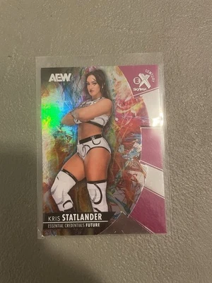 2025 AEW Skybox Metal Kris Statlander EX-7 Century Essential Future /94 - Image 1 of 2