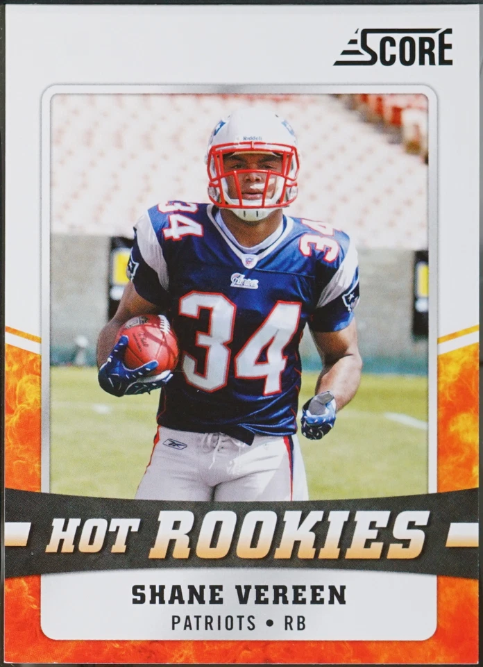 2011 Score - Hot Rookies Football Shane Vereen #25 NM - Image 1 of 1
