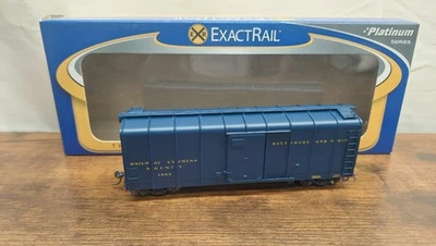HO Scale ExactRail Baltimore & Ohio M-53 Wagontop Boxcar #1882 NIB - Image 1 of 4