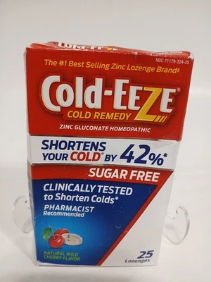 Pastillas Cold Remedy Cherry 25 unidades por Cold-Eeze Foto 1 de 4