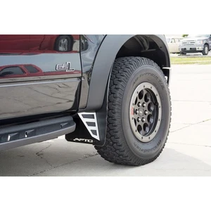 Front Mud Guards ABS Backing for 2010-2014 Ford F-150 Raptor [Carbon Fiber] - Picture 1 of 3