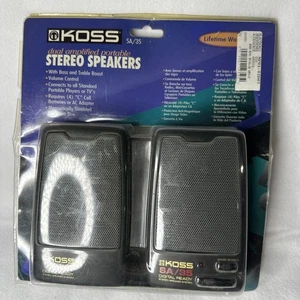 KOSS SA/35 Dual verstärkte tragbare STEREOL LAUTSPRECHER Digital Ready - Bild 1 von 7
