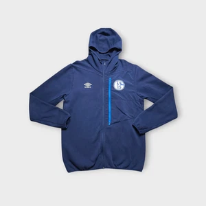 Sudadera con Capucha Umbro FC Shalke 04 Cremallera Completa, Grande, Buen Estado - Imagen 1 de 7