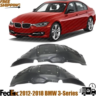 Forro guardabarros delantero derecho y derecho BMW Serie 3 2012-2018 sedán/carro | sección superior Foto 1 de 4