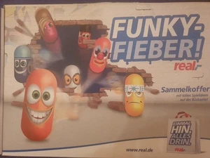 Real Funky Fieber - Funky Beans Komplettsatz 32 Stück Sammelkoffer 2012 - Bild 1 von 3