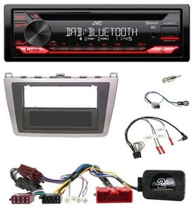 JVC CD DAB USB Bluetooth Lenkrad Autoradio für Mazda 6 2008-2010 aktiv - Bild 1 von 10