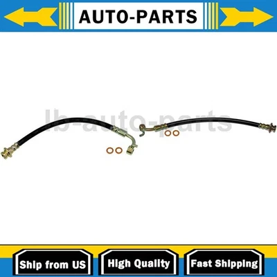 2x Brake Hose Rear For INFINITI G35 3.5L 2003-2007 Nissan 350Z 3.5L 2003-2009 - Image 1 of 4