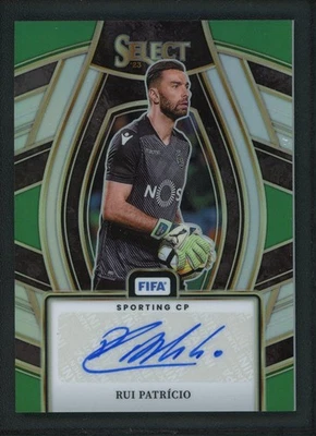 2023-24 RUI PATRICIO AUTO PANINI SELECT FIFA SILVER GREEN AUTOGRAPHS - Image 1 of 2