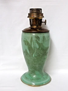 ALADDIN 1240 ART CRAFT TALL VASE OIL LAMP MODEL 12 - Picture 1 of 24