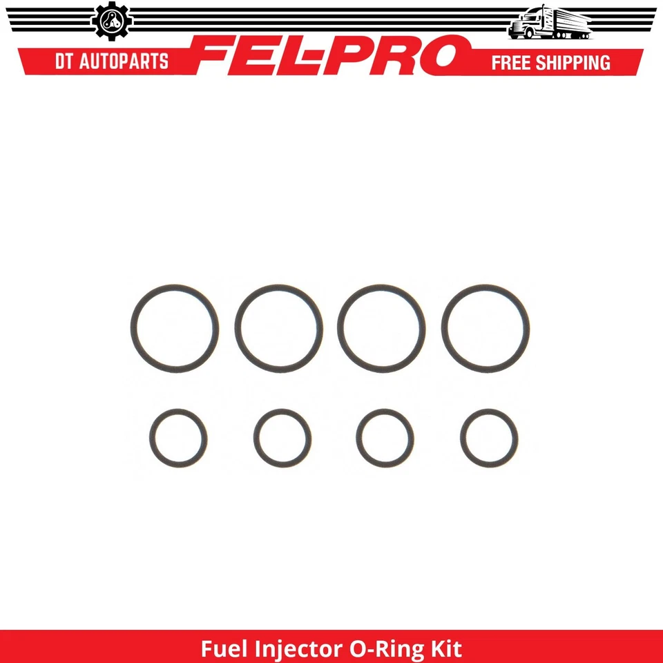 Kit de junta tórica de inyector de combustible superior e inferior Fel-Pro para Chevrolet Lumina 1993 2,2 L Foto 1 de 1