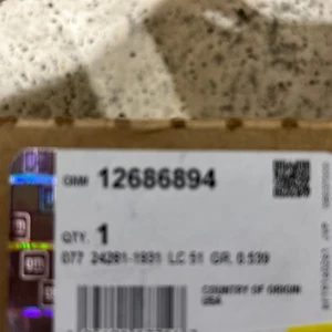 Genuine GM Engine Camshaft Bearing 12686894 - Picture 1 of 2