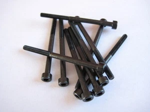 10x Stahl Zylinderkopf-Schraube M3x45 DIN912 8.8 Zylinder-Schrauben - Bild 1 von 1