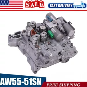 AW55-50SN AW55-51SN Cuerpo de válvula de transmisión con solenoides para Nissan Máxima Volvo - Imagen 1 de 11