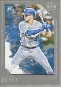 Diamond Kings 2020 marco gris Gavin Lux # 76 radiocontrol novato de los Dodgers de Los Ángeles - Imagen 1 de 1