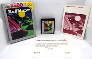 Ballblazer Atari 7800, 1987 komplett CIB mit Garantie getestet funktioniert - Bild 1 von 10