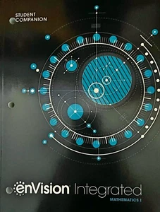 Envision AGA Integrated Mathematics 1 Student Companion Workbook 2019 - Picture 1 of 2