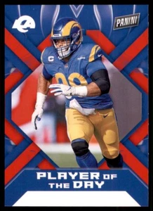 2022 NFL Player of the Day Aaron Donald Los Angeles Rams #46 - Picture 1 of 2