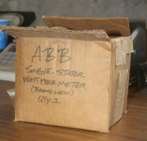 ABB Single-Stator WattStundenzähler 5570C11G31 - Bild 1 von 5