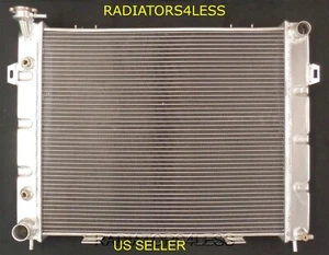 NUEVO RADIADOR DE 3 FILAS TODO ALUMINIO 1993-1997 JEEP GRAND CHEROKEE 4,0 L MOTORES DE 6 CILINDROS - Imagen 1 de 2