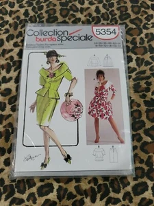 BURDA Sewing Pattern 5354 TOP JACKET SKIRT 8-18 UN-CUT (2024 - Picture 1 of 2