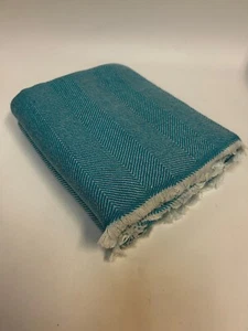100% Cashmere Pashmina High Quality Blanket,Made in Nepal SALE 54"X94" - Picture 1 of 6