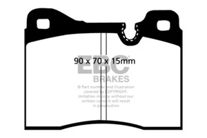 EBC Ultimax Bremsbeläge vorne für Tatra T700 4.4 (96 > 99) - Bild 1 von 1