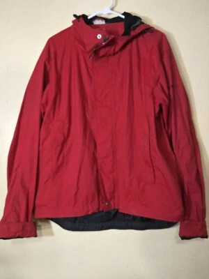 CHAQUETA ABRIGO MUJER NÓRDICA ROJO M CON FORRO DE MALLA HECHO EN ITALIA Foto 1 de 4