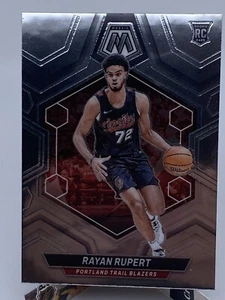 2023-24 Panini Mosaic Rayan Rupert Rookie Portland Trail Blazers #232 - Imagen 1 de 2