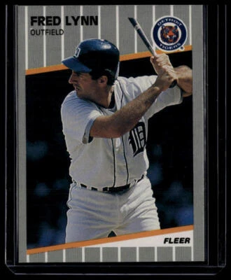 1989 Fleer #138 Fred Lynn - Image 1 of 2