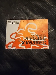 Yamaha Owners Service Manual XV535E XV535EC LIT-11626-08-76 1992 - Foto 1 di 6