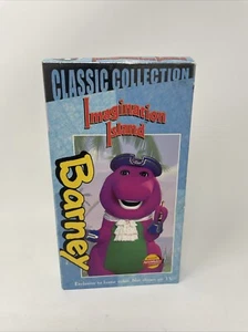 Barney - Barneys Imagination Island (VHS, 2000, Classic Collection) ActiMates - Imagen 1 de 6