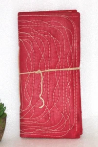 Secret Vintage Handmade Cotton Journal Diary Old Original Usable 14715 - Picture 1 of 10
