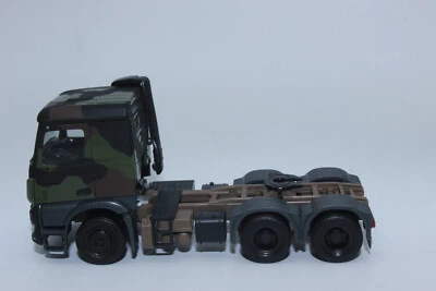 Herpa 747028 Truck MB Arocs 6x4 Szm German Military Camo 1:87 H0 New IN Boxed - Image 1 of 4