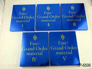 Fate/Grand Order Material 1-5 Set Japanese Import Art Book I-V FGO US Seller - Picture 1 of 11