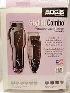 Andis Professional Stylist Combo kit tagliabordi/tagliabordi n. 66280 USA nuovo - Foto 1 di 10