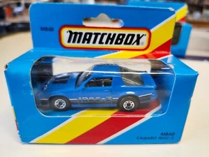Matchbox European Issue MB68 Camaro Iroc-Z von 1981 in blau - Bild 1 von 7