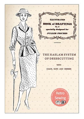 The Haslam System of Dresscutting No. 3 - Fuller Figures - 1950's  - Copy - Image 1 of 4