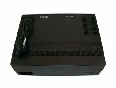 NEC SL1100 IP4NA-1228M-B 1100010 KSU with IP4WW-VOIPDB-C1 & Flash - Image 1 of 3