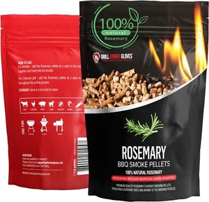 Grill Armor 100% All-Natural Rosemary Pellets for Smokers, Charcoal, Gas Grills, - Picture 1 of 7