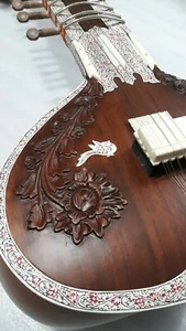 Sitar ultra professionale, doppia tomba, stile Ravi Shankar, miglior lavoro jawari - Foto 1 di 12