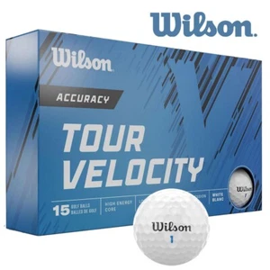 Wilson Tour Velocity Golf Balls White 15-Pack - NEW! 2024 - Picture 1 of 3
