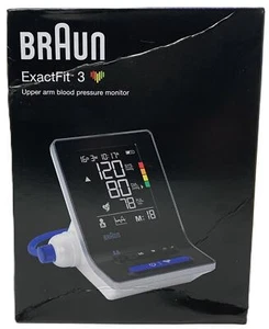 Braun ExactFit 3 Blutdruckmessgerät - 2 Oberarmmanschetten Größen/Stützen 2 Benutzer - Bild 1 von 8