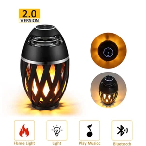 Altavoz Bluetooth Efecto llama Interior/exterior Resistente al agua (IP65) Negro - Imagen 1 de 9