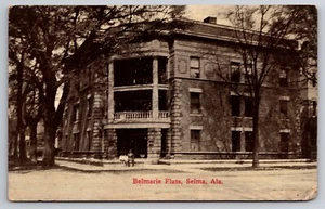 Belmarie Flats Selma Alabama AL um 1910 Postkarte - Bild 1 von 2