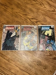 DC Comics Batman #433-435 The Many Deaths Of Batman Complete Set VF Condition - Bild 1 von 4