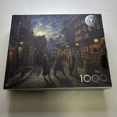 Harry Potter Silver Select Edition 1000 Piece Jigsaw Puzzle New Thomas Kinkade - Image 1 of 4